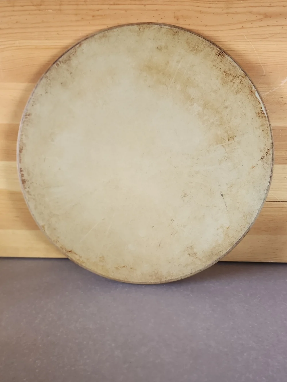 Round Bakeware Pizza Stone - Cream